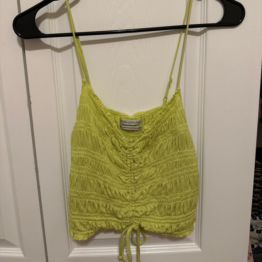 Urban outfitters smocked tank